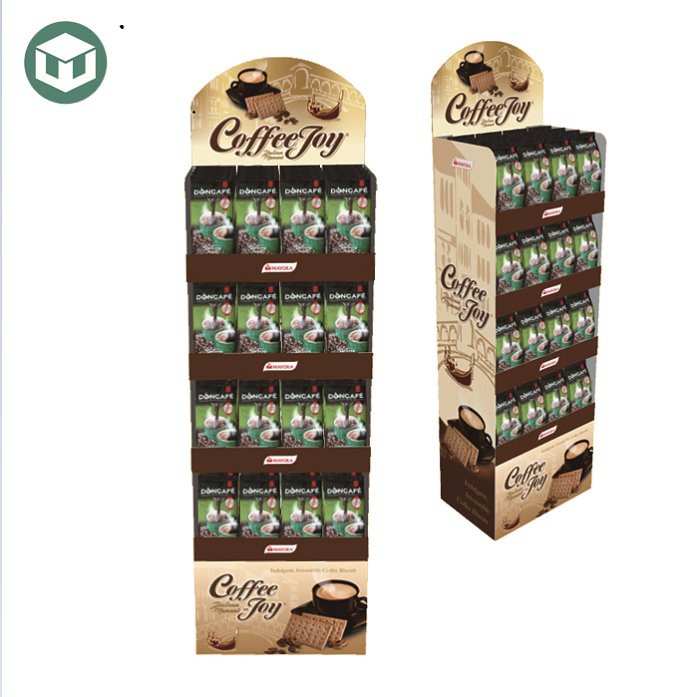 Cardboard food display stand 4